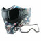 Vforce paintball Special Edition Grill Paintball-Maske Goggle – Spangled Hero w/Smoke & Clear Lens, Rot, Blau, Weiß