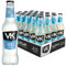 VK Alcopop Bottles 24 x 275ml Case - VK Ice- Fruity Vodka Based Alcopop Premixed Drink, 3.4% ABV Lemon Ready To Drink