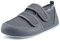 Scarpa Ortopedica Donna Scarpe Diabetiche Uomo Pantofole Ortopediche Regolabili Pantofole Camminata Anziani Strappo Traspirante Grigio-A 42EU