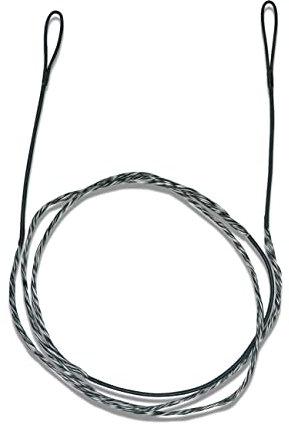 THREE ARCHERS Bogenschießen Bogensehnen als Ersatz für Recurve Bogen Dacron B55 Bogenschnur 12/14/16 Stränge für Bogen AMO 44“ -64“ Jagd und Schießen Zubehör (AMO66(Actual 62.5), 14 Strands)