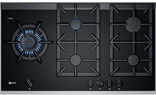 Neff N90 90cm 5 Burners Gas Hob - Black