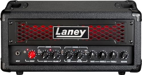 Laney IRF Dual Top Chitarra Amplificatore Testa, 60 Watt DUALTOP
