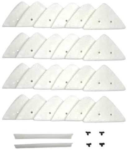 Adjustable Magnetic Window Cleaner Tool Replacement Kit, Double-Sided Window Cleaning Tool for High Outside Windows and Apartments (Kit)