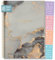 Häfft® College-Timer A5 2024/2025 Grey Marble Schulplaner, Schülerkalender, Hausaufgabenheft Schüler-Tagebuch, Schülerplaner mit Sprüchen und Stickern - nachhaltig & klimafreundlich
