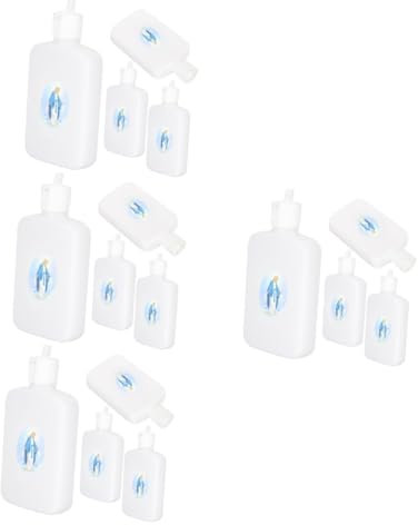 ABOOFAN 24 Pièces Bouteille d'eau bénite Distributeur d'eau bénite catholique Distributeur d'eau bénite Rechargeable Récipient pour baptême Bouilloire décor de Mariage réservoir d'eau PE