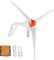 VEVOR 500 W Windkraftanlage 12 V Windgenerator 3-Blatt-Windkraftgenerator mit MPPT-Regler einstellbare Windrichtung und 2,5 m/s Startwindgeschwindigkeit geeignet für Zuhause Bauernhof Wohnmobile Boote