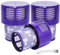 Filter für Dyson V10, Waschbar Ersatz Filter Kompatibel für Dyson Staubsauger V10 SV12 Cyclone Animal Absolute Total Clean Motörhead Akku Staubsauger Ersatzteil Ersetzen Sie # DY-969082-01,3 Stück