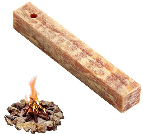 Firewood Starter Sticks - Fire Starter Stick | Bricks And Logs, Multi-Functional Quick Start Fireplace Starter For Wood & Pellet Stove