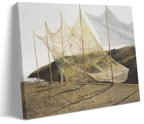 GOORAL Andrew Wyeth Malerwerk Pfingsten Poster, Heimdekoration, Wandkunst, zum Aufhängen, Bild, Druck, Schlafzimmer, dekorative Gemälde, Raum, ästhetisch, 20 x 30 cm