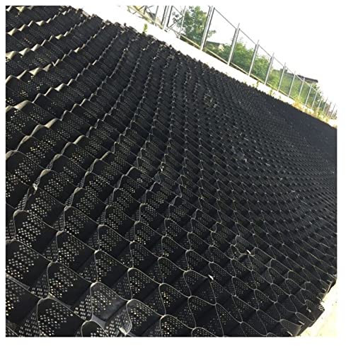 Système de grille perméable pour cabane de jardin 5 m x 7 m Base d'abri de jardin robuste et facile à installer Profondeur 5,1 cm