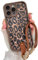 ZIYE for iPhone 13 Pro Max Case Leopard Print, Cute Brown Cheetah Phone Case for Girls Women, Soft TPU Shockproof Protective Cover Case with Wrist Strap Lanyard for iPhone 13 Pro Max (Wild Leopard