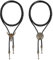 ElevateTech Bolo-Krawatte für Männer und Frauen, 2 Stück, Western-Cowboy-Krawatten-Halskette, handgefertigte Lederkrawatte im Retro-Stil, Bolo-Krawatten, Cowboy-Kostüm-Accessoires für Damen und Herren