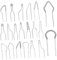 NUOBESTY 1 Ensemble Pointe De Fer Artisanat Brûleur Chauffage Outil Ouah Stylo Thermique Professionnel Contre-plaqué Pointes De Fil Chauffant Brûler Pointe De Gravure De Lettres Pour Métal