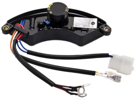 Generador de gasolina AVR trifásico, 7 cables, 5kw, 8KW, 380V, regulador de voltaje automático, Control, estabilizador de ajuste de voltaje