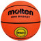 Molten Basketball Serie B900 | FIBA Approved & DBB-geprüft | Trainings- & Wettspielball | Nylon Oberfläche | Deep-Channel-Design | Offizielle Größe & Gewicht | Orange