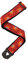 D'Addario Planet Waves 50E09 Gewebegurt Nylongewebe Retro Classic Collection Sun Länge: 1450mm Breite: 50mm