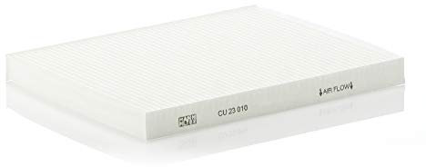 MANN-FILTER CU 23 010 Filtro aria cabina - per Autovetture + veicoli commeriali