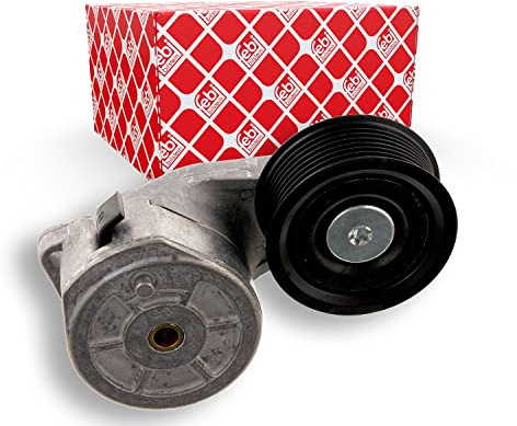 febi bilstein 18529 Tensioner Assembly for auxiliary belt, pack of one
