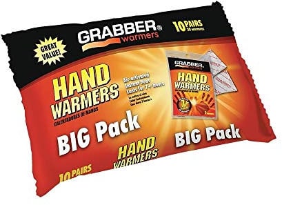 Grabber HWPP10 Big Pack Hand Warmers, 10-Pairs