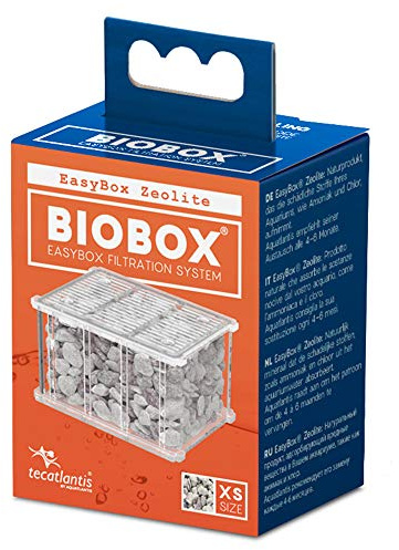 Tecatlantis Easybox Zeolite Filter Media Cartridge For MINI Biobox Filters 1 And 2/ Biobox 0, XS