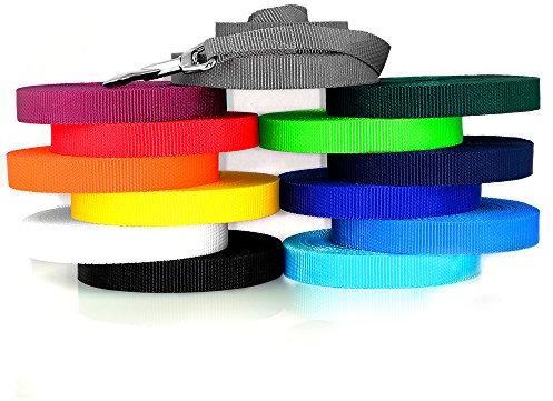 Hunde Design Standard Schleppleine Gelb 10m