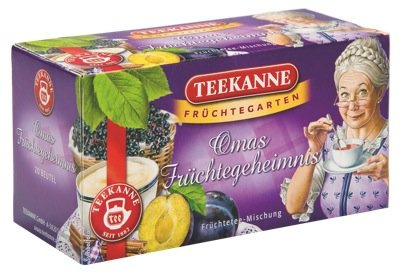 Teekanne Früchtegarten, Omas Früchtegeh.