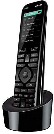 Logitech HARMONY 950 Universalfernbedienung, Ersetzt bis zu 15 Fernbedienungen, Touchscreen, Vibrationsmodus, Apple TV, Roku, TiVo, Spielkonsolen, CD-, DVD- und Blu-ray-Player - Schwarz