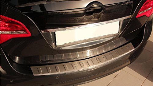 Ladekantenschutz Edelstahl CHROM kompatibel für OPEL MERIVA B, 2010-2017 | mit Abkantung | premium Qualität von RECAMBO