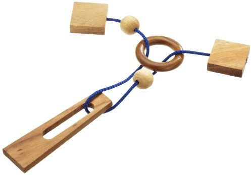 Philos 6110 - Hexenende,Seilpuzzle, Knobelspiel