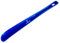 Chausse-pied en plastique 35 cm avec trou pour accrocher z1555 (bleu métallisé)