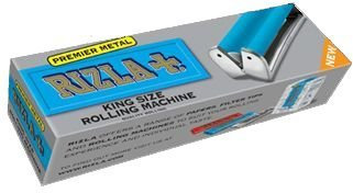 Rizla Premier Zigarettenrollmaschine, Metall, King Size, 9 Stück