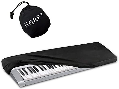 HQRP Funda antipolvo, cubierta Compatible con Casio CTK-900 / LK-160 / LK-200 / LK-200S / LK-210 / LK-215 / LK-230 / XW-P1 sintetizador