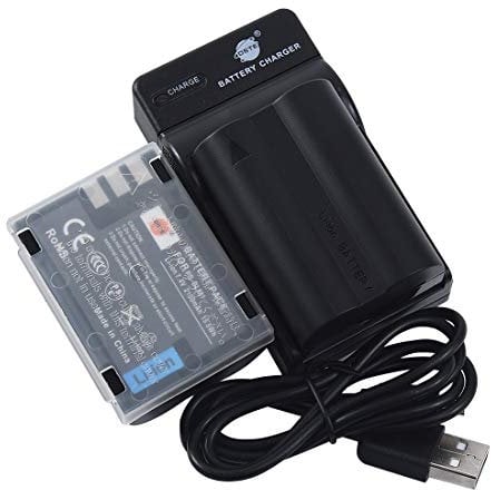 DSTE BLM-1 Li-ion Battery (2-Pack) and Micro USB Charger Suit for Olympus E-1, E-3, E-30, E-520, E-300, E-330, E-500, E-510, C-5060, C-7070, C-8080