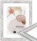 WANDStyle Bilderrahmen 50x70 Silber, Vintage Bilderrahmen Holz, hochwertiger Holzbilderrahmen, Posterrahmen zum Aufhängen, Rahmen 70x50 cm, Fotorahmen H460 - Made in Germany