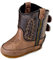 Old West Kids Boots Unisex Poppets (Infant/Toddler)