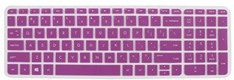 N/A Keyboard Protector Skin Film Cover Purple for HP Pavilion 15 Laptop