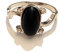 giulyscreations Elena Gilbert Ring aus Metall, nickelfrei, inspiriert von The Vampire Diaries TVD Damon Stefan Solarring Simil Lapis Cosplay blau