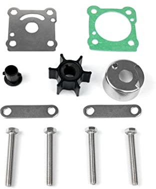 6G1-W0078-A1 Kit de réparation de turbine de pompe à eau pour hors-bord Yamaha 6HP 8HP et Mercury Mariner 6C 6D 8C 11656M 11656T Pièces de rechange pour moteur de bateau Sierra 18-3460 6G1-W0078-00