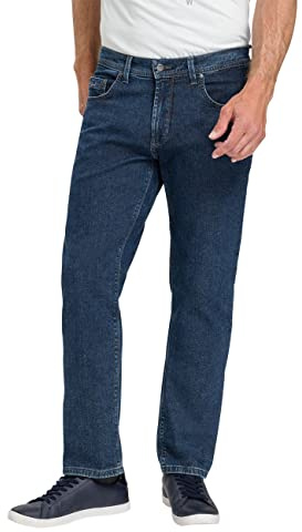 PIONEER AUTHENTIC JEANS Herren Rando Jeans, Dark Blue Stonewash 6811, 36W / 36L