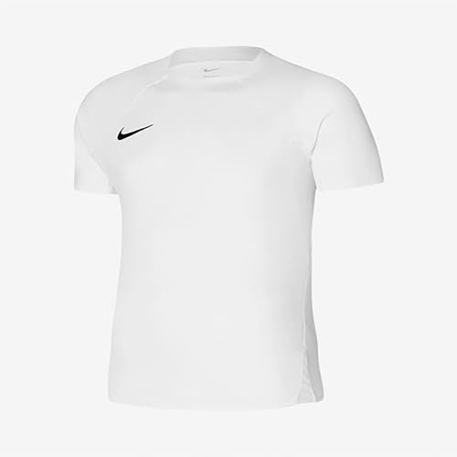 Nike DR0889-100 M NK DF STRKE III JSY SS T-Shirt Herren White/White/White/Black Größe M