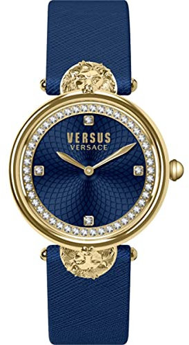 Versus by Versace Damen Armbanduhr Victoria Harbour 34 mmArmband Leder VSP333221