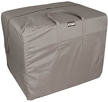 Raffles Covers Tragetasche Schutzhülle für Polsterauflagen 100 x 80 x 80 cm | Atmungsaktiv | Wasserdicht | UV - beständig | Doppelt genähte, PU-versiegelte Naht | Handgriffe |