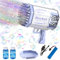 Seifenblasenpistole Kinder, Gatling Bubble Machine,69 Löcher Seifenblasen Pistole, Seifenblasenmaschinen,Automatischer Seifenblasenpistole,Coole Sachen für Kinder für Outdoor Party Hochzeit Geburtstag