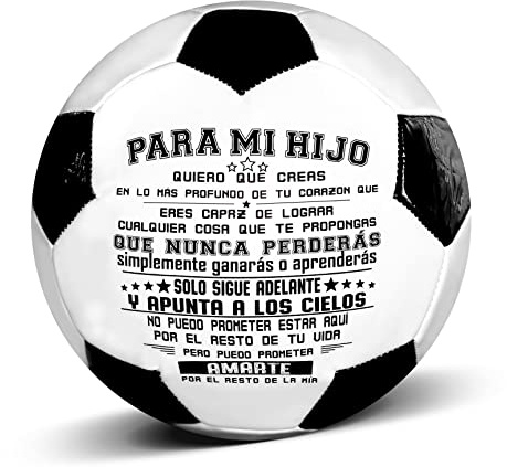 Uloveido zu meiner Tochter Volleyball, zu Meinem Sohn Fußball, inspirierende Sport Geschenk im Freien Indoor Training Bälle