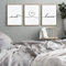 MHLCMG Leinwand Malerei Schwarz Weiß Sweet Dream Bilder Wandkunst Text Zitate Nordic Minimalist Poster Kunstdruck Bild Wand Wohnzimmer Schlafzimmer Dekor Kein Rahmen (3X20X30CM)