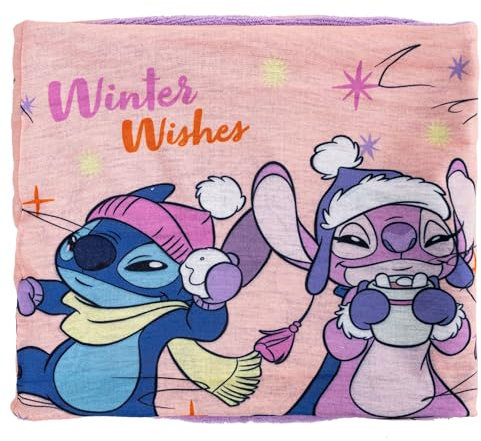 Cache-Cou Écharpe Enfant Coraline Angel Foulard Cache-Cou Neige et Ski pour Filles et Garçons Cadeau d'anniversaire