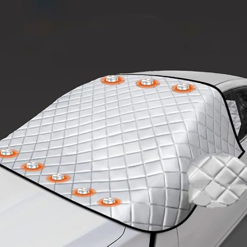 IBALZI Auto Windschutzschei Schneeschutzbenabdeckung, für Renault Master 2010-2019 Eisschutz Schneeschutz Frontscheibenabdeckung,C