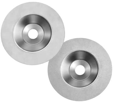 GLEAVI 2 Pz Lama Abrasiva Temperamatite Affilatrici Per Coltelli Affilatrici Diamantate Per Coltelli Mole Diamantate Per Affilare Affilacoltelli Smerigliatrice Angolare Forbici Diamante