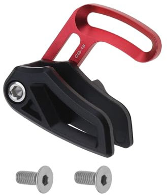 ECSiNG Kettenführung für Downhill-Fahrradkette 46 X 35 X 20 Mm Führung Fahrradkettenschutz Aluminium Geeignet für 26 T Bis 36 T Single Disc E-Type Mountain Road Bikes Rot