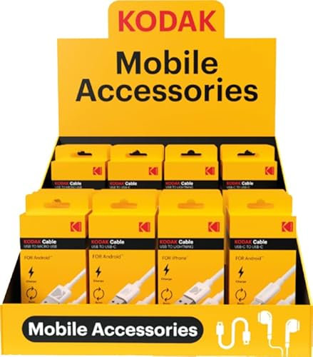 Kodak Expo cavi smartphone 24 pezzi assortiti